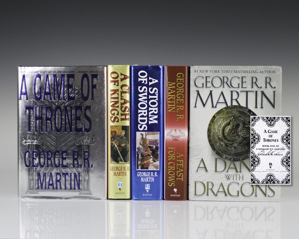 Game of Thrones set of first 4 books by George R.R Martin, Paperback |  Pangobooks