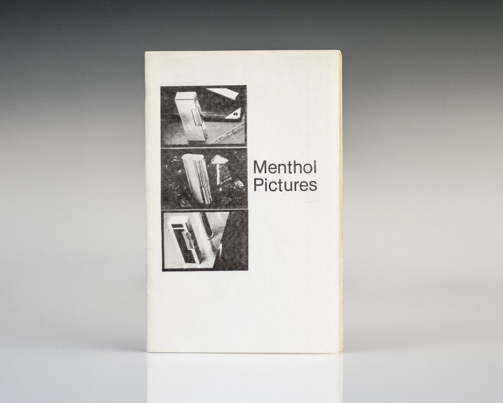 Menthol Pictures Richard Prince First Edition Rare