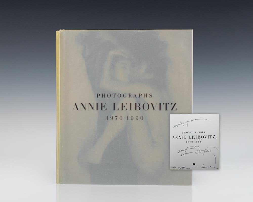 Annie Leibovitz First Edition Signed John Updike Photographs