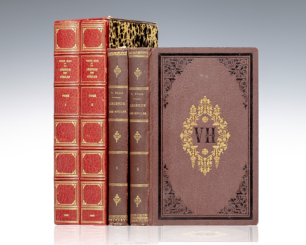 Lot 5 Antique Books, Victor Hugo & Cherbuliez 1875 Auction