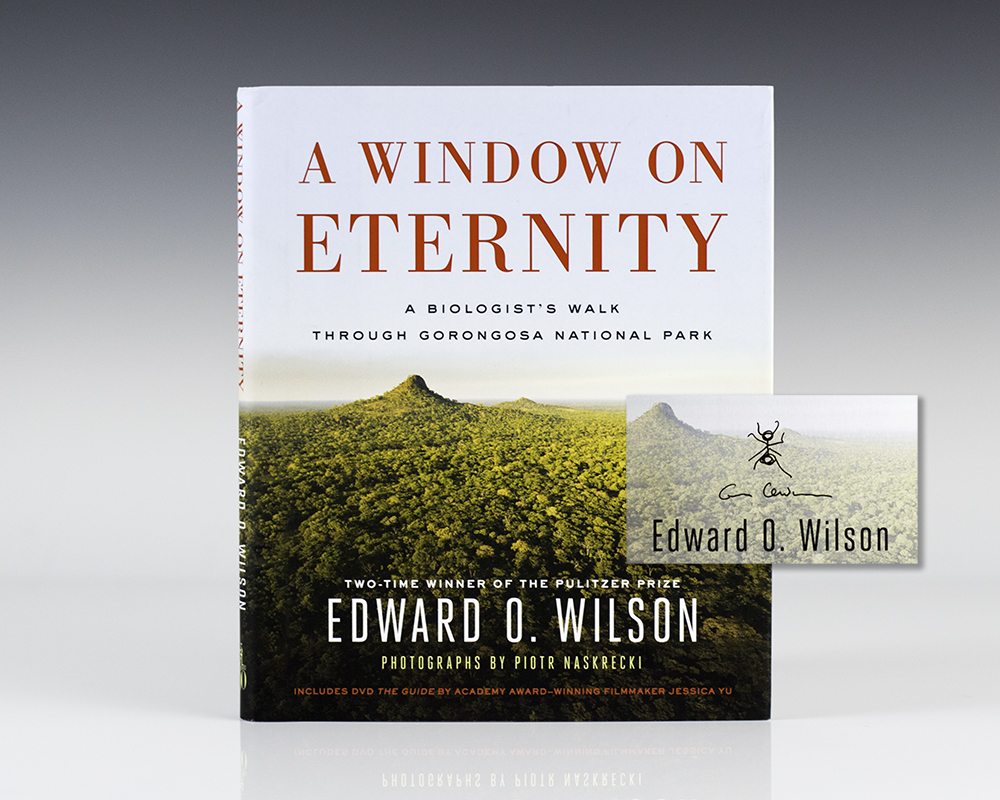 A Window On Eternity Edward Wilson First Edition Signed