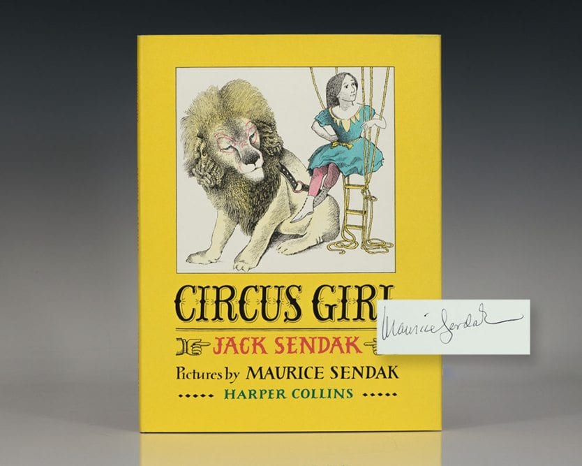 Circus Girl Maurice Sendak First Edition Signed