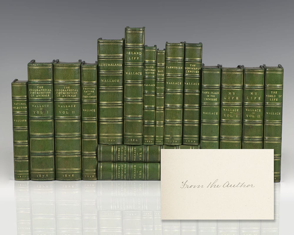 The Works Of Alfred Russel Wallace Finely Bound