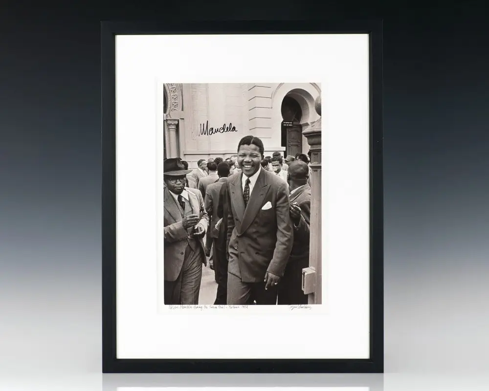 Ensemble Unique : Pièce Nelson Mandela NGC + Morceau Mural Original De Berlin - Memorabilia