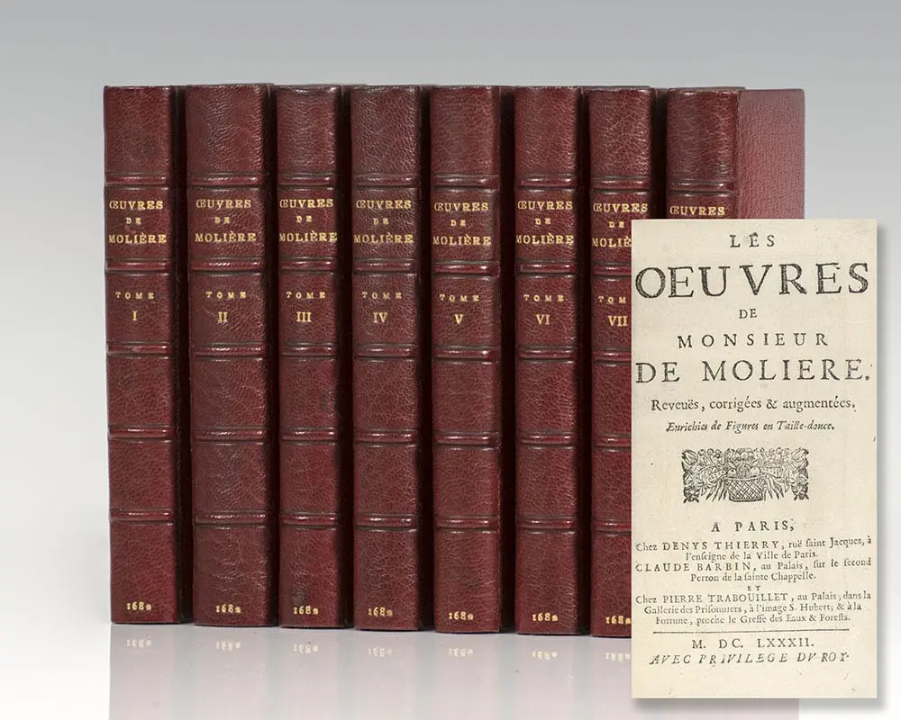 Moliere FIrst Edition Fine Binding