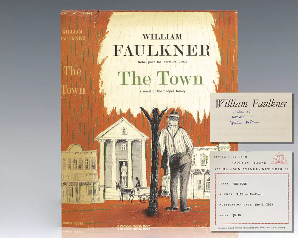 The Town William Faulkner First Edition