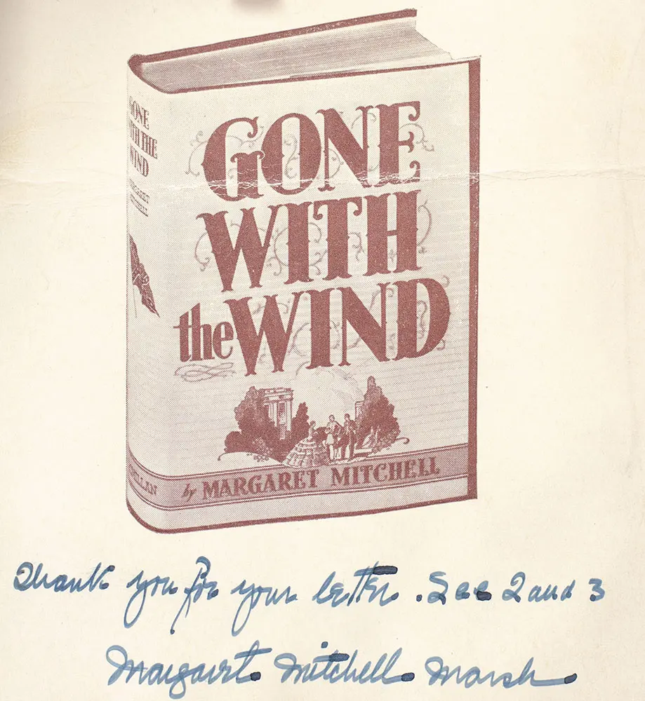 Gone With the Wind. - Raptis Rare Books | Fine Rare and