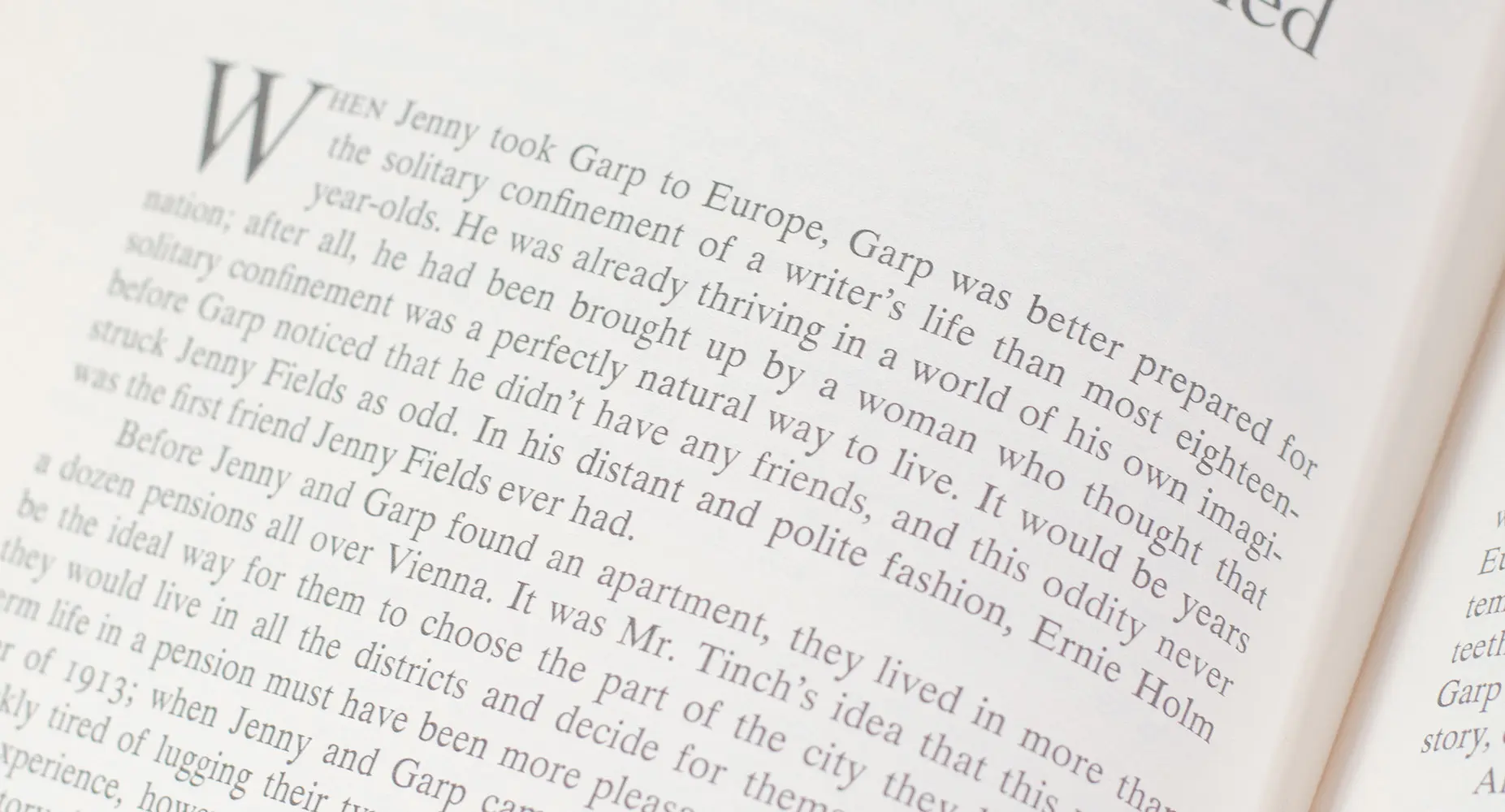 The World According to Garp.