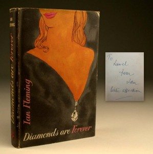 Diamonds are Forever First Edition Dust Jacket