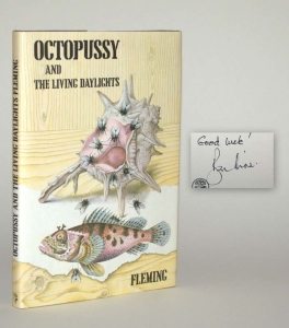 James Bond Octopussy First Edition Dust Jacket