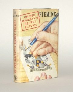 James Bond On Her Majesty's Secret Service First Edition Dust Jacket
