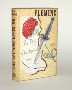 James Bond The Spy Who Loved Me First Edition Dust Jacket