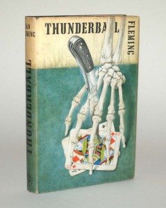 James Bond Thunderball First Edition Dust Jacket