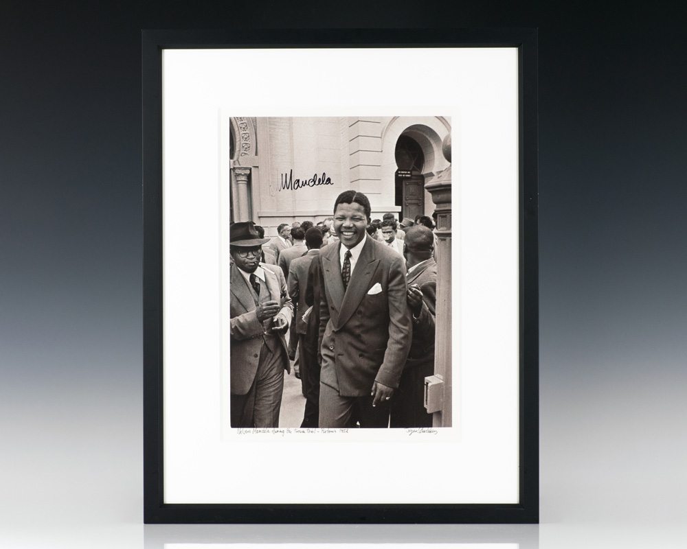 Nelson Mandela Silver Gelatin Print.