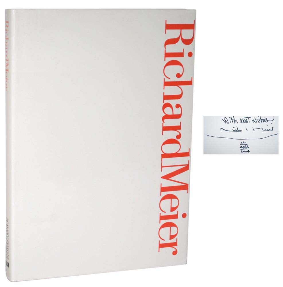Richard Meier: Buildings and Projects First Edition Signed Rare Book