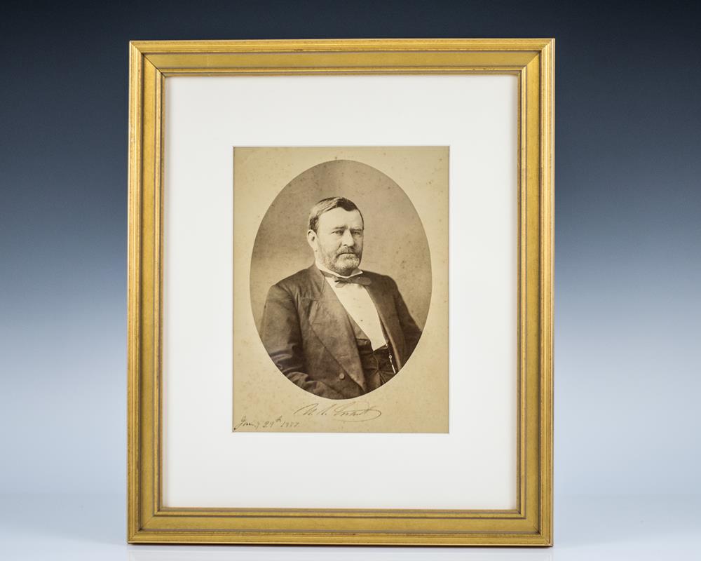 Signed Photograph of  Ulysses S. Grant.