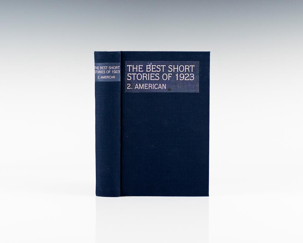 The Best Short Stories of 1923 2.
