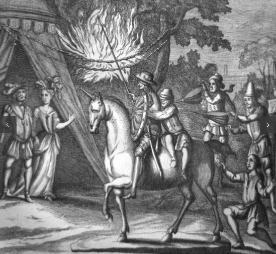 rare first edition of Don Quixote