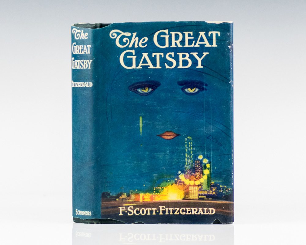 The Great Gatsby F. Scott Fitzgerald First Edition Dust Jacket Rare