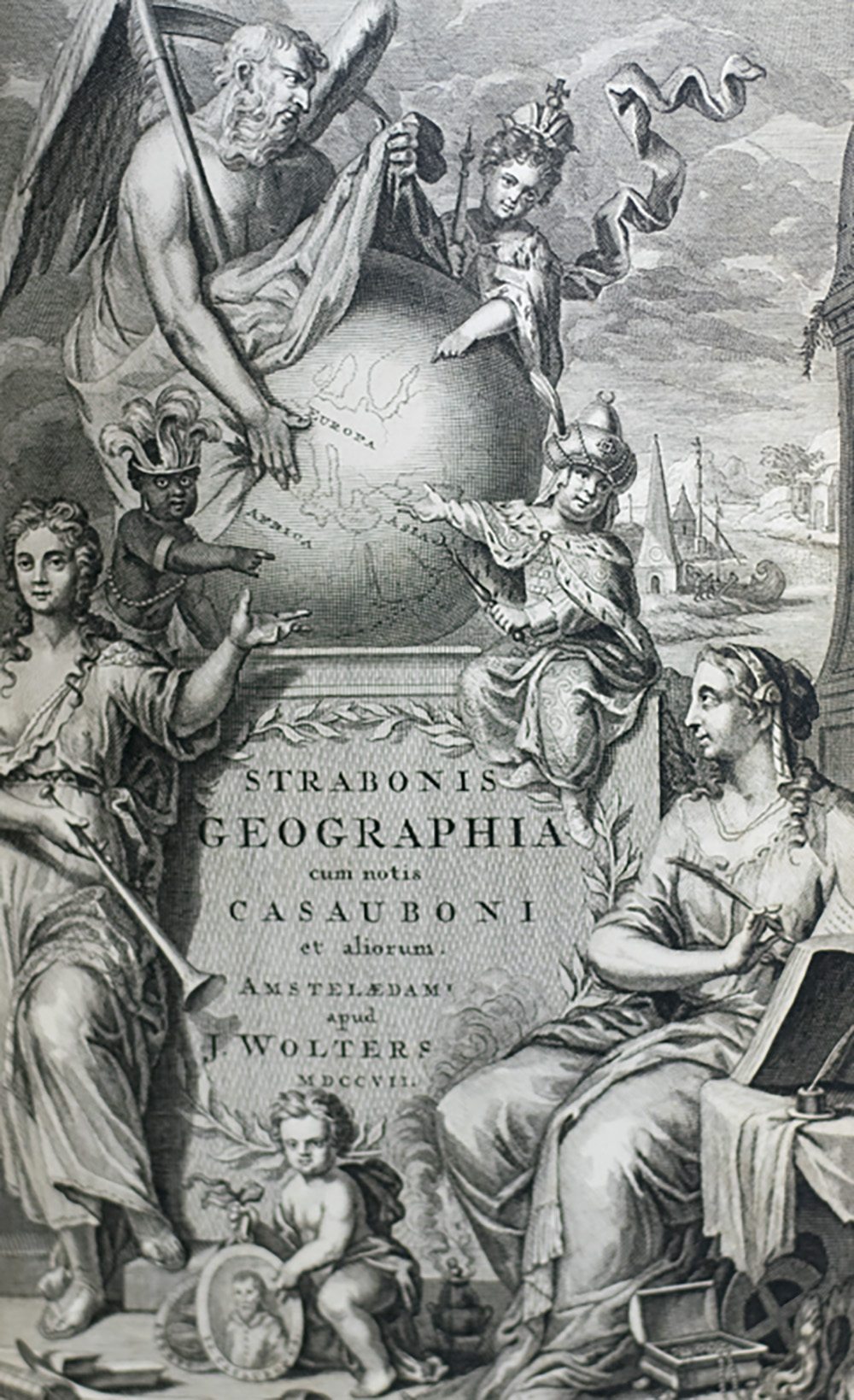 Strabonis Geographia cum notis Casauboni et aliorum.