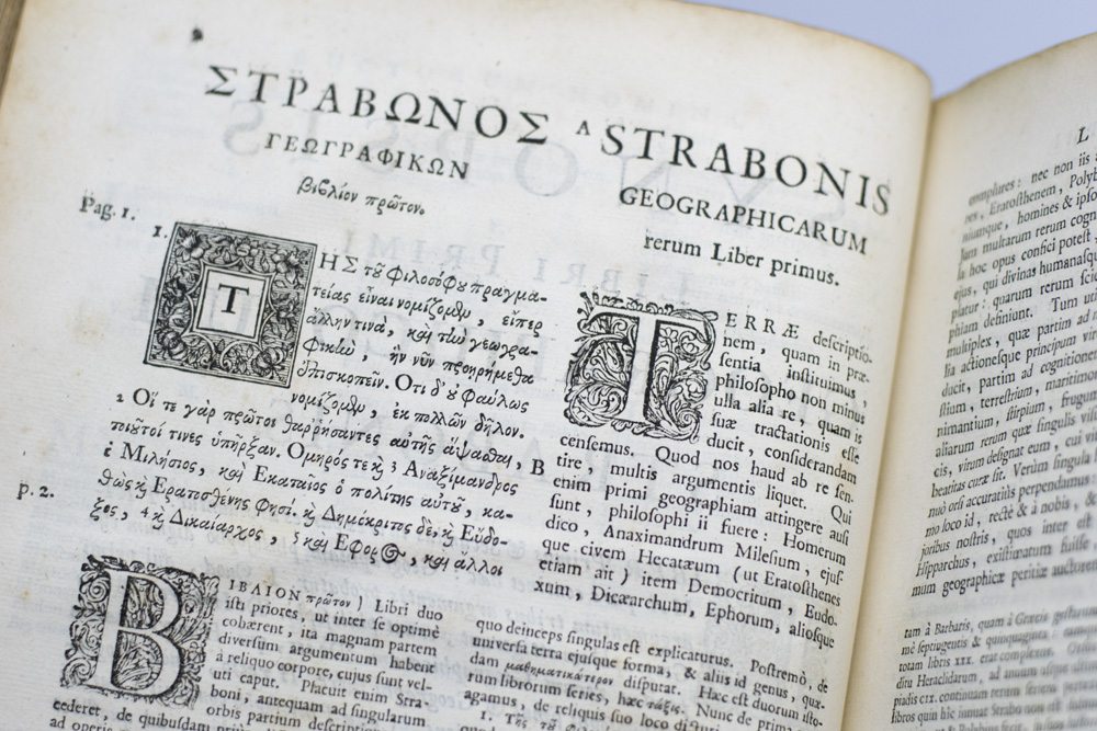 Strabonis Geographia cum notis Casauboni et aliorum.