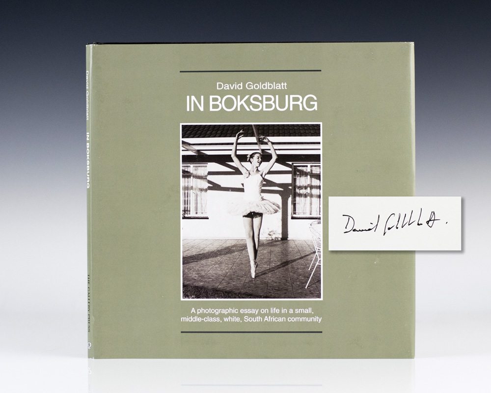 In Boksburg David Goldblatt First Edition Signed Rare Photography