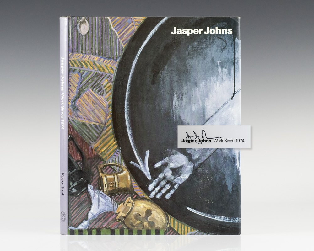Jasper Johns First Edition Signed Rare Book