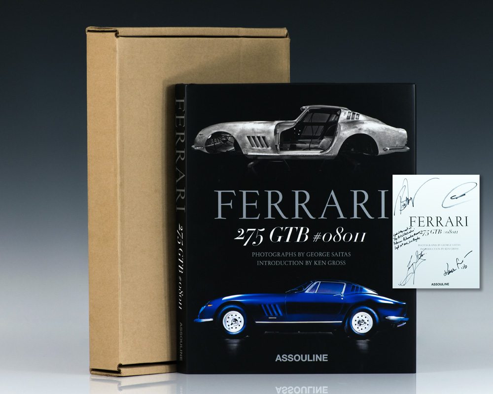 Ferrari 275 GTB First Edition Signed Ken Gross George Saitas