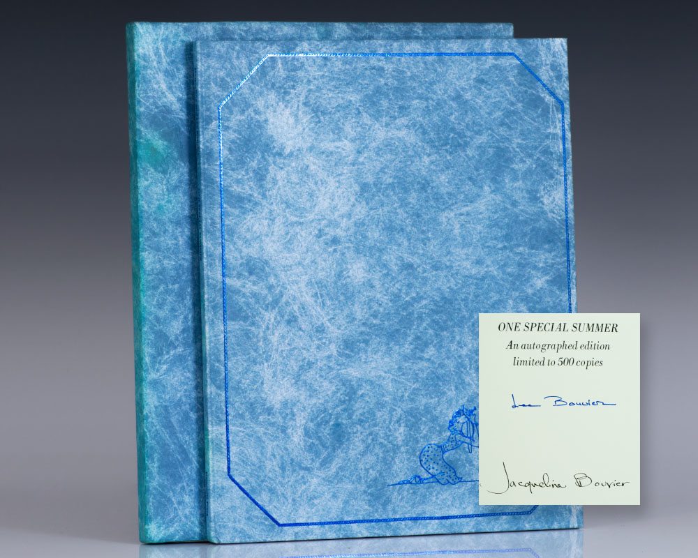 One Special Summer Jacqueline Bouvier Kennedy First Edition Signed