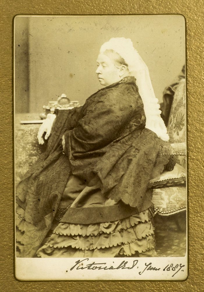 Queen Victoria Signed Photograph.