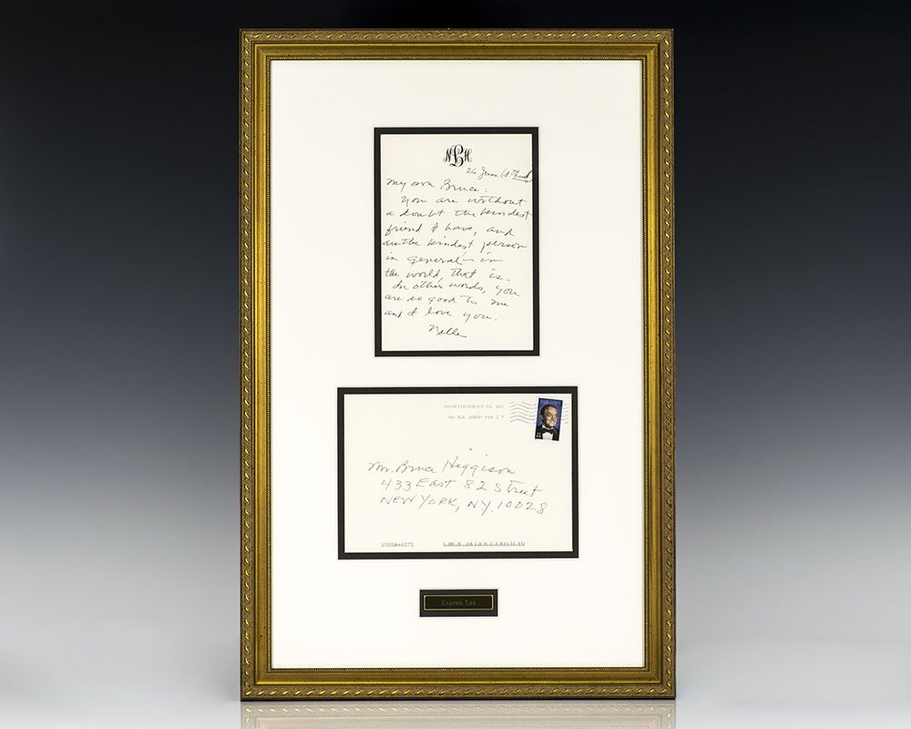 Harper Lee Autographed Letter Signed.