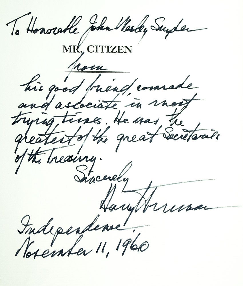 Mr. Citizen.