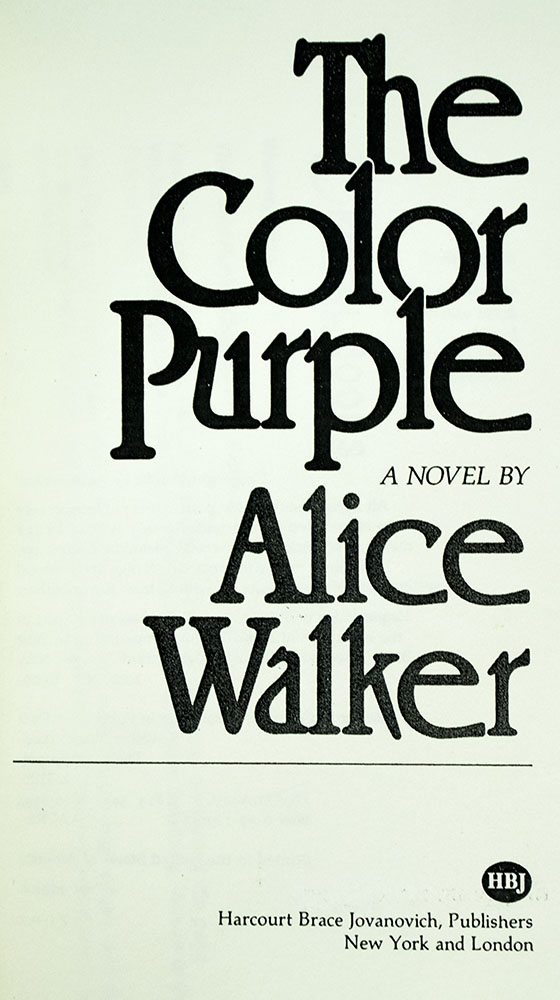 The Color Purple.