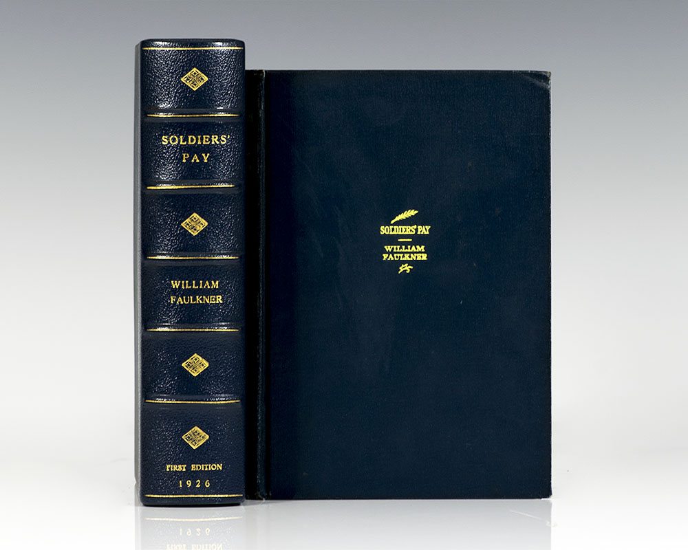 First Edition of William Faukner's Soldier's Pay; Signed by Him