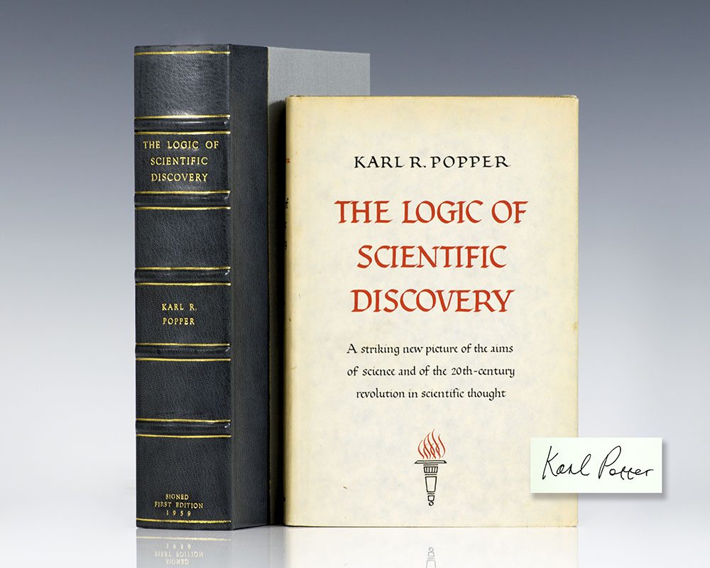 burst overskud Parlament The Logic of Scientific Discovery Karl Popper First Edition Signed