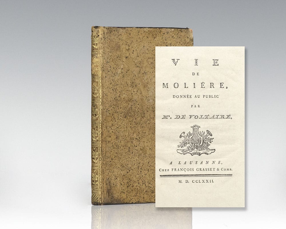 Vie de Moliere.