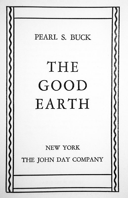 The Good Earth.