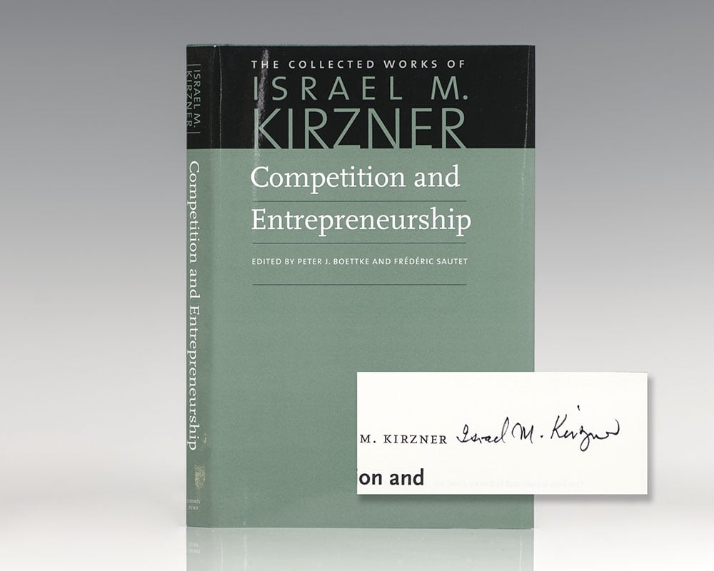 Competition and Entrepreneurship.