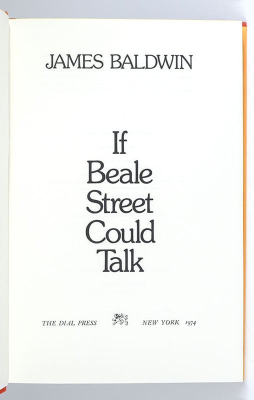 If Beale Street Could Talk