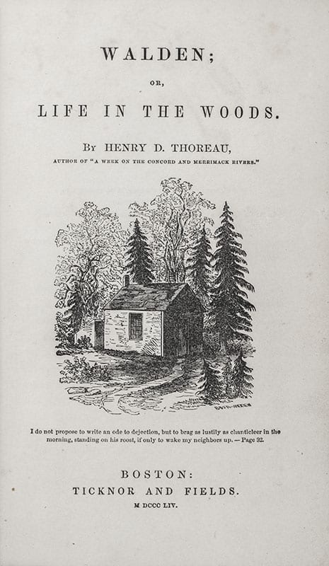 Walden; or, Life in the Woods
