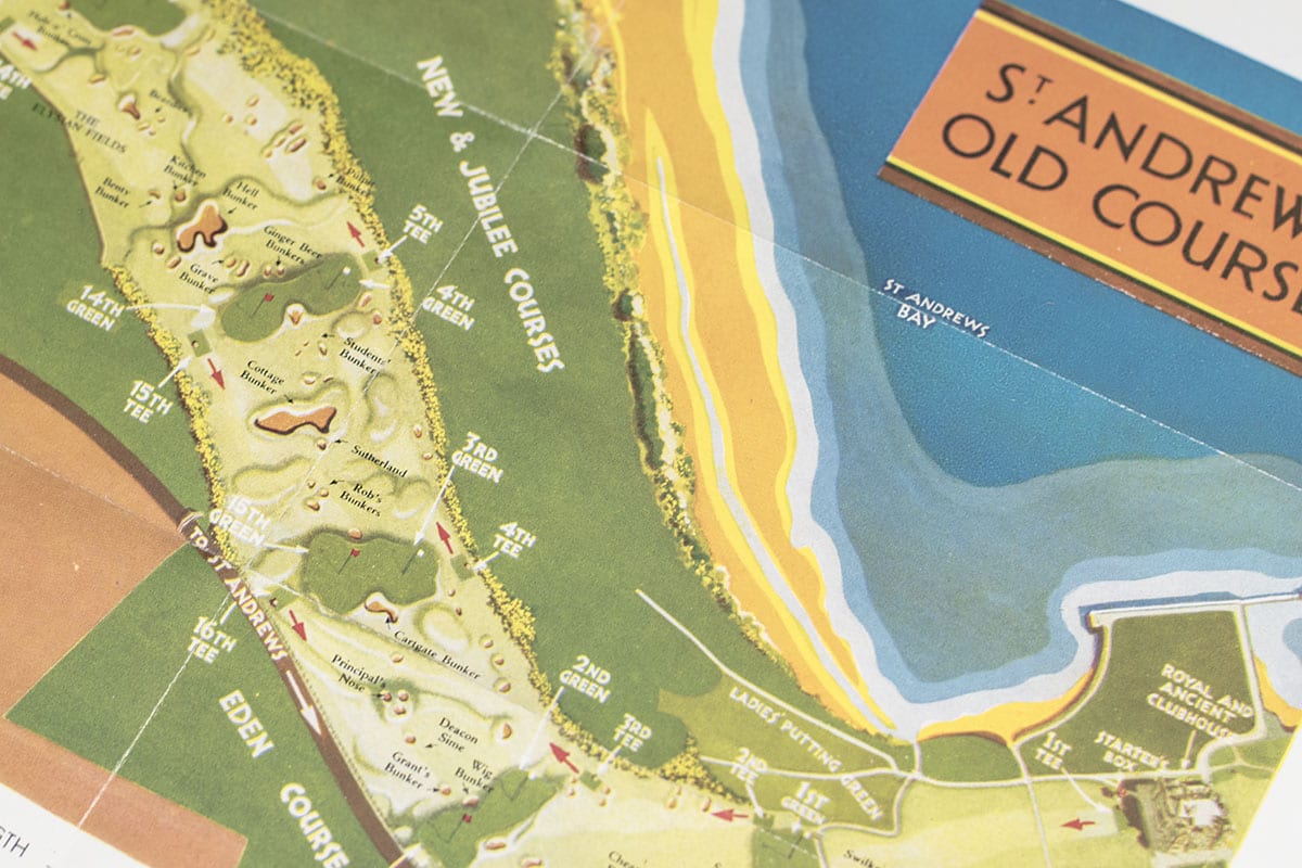Guide and Plan of the St. Andrews Golf Courses