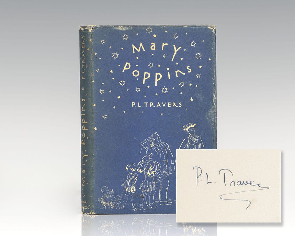 Mary Poppins P.L. Travers First Edition Signed