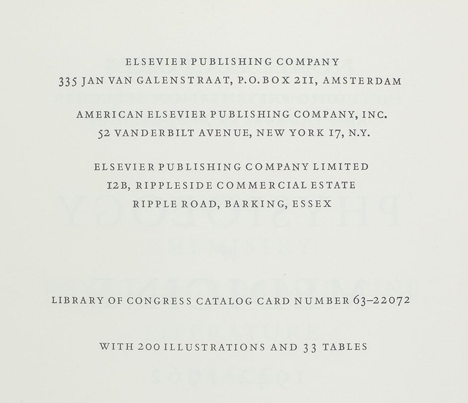 Nobel Lectures: Physiology or Medicine 1942-1962