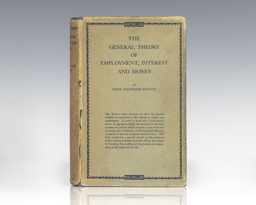 The General Theory of Employment J.m. Keynes First Edition Rare