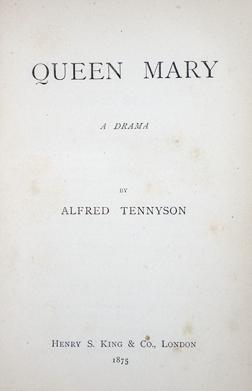 Queen Mary: A Drama