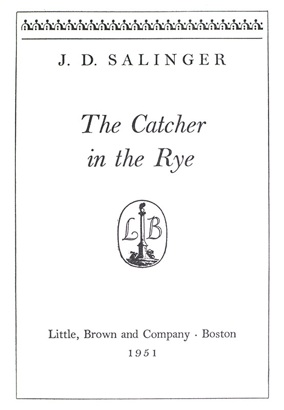 The Catcher In The Rye