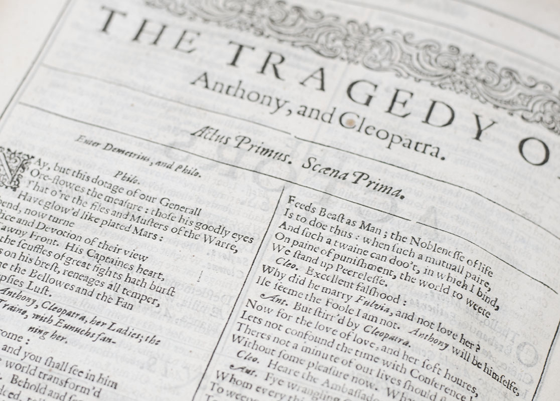 Shakespeare Second Folio