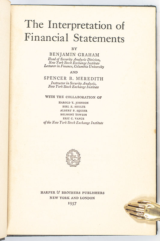 The Interpretation of Financial Statements
