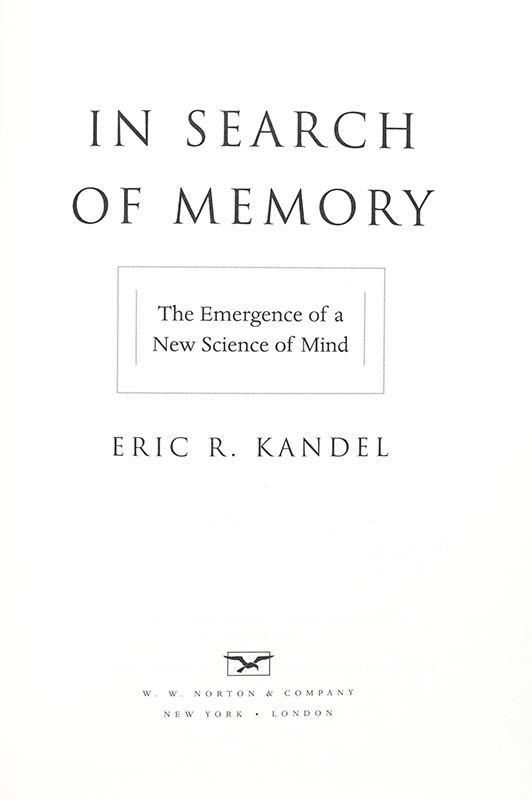 In Search Of Memory