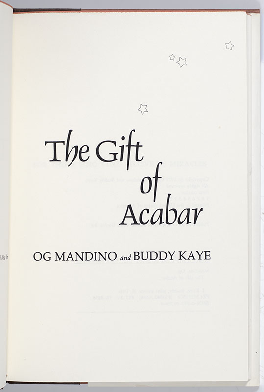 The Gift of Acabar
